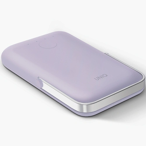Kup Powerbank mágneses UNIQ Hoveo 5000mAh USB-C 20W PD Gyors töltés Vezeték nélküli Magnetic lila/lilac levendula - UNIQ1116 - {ean13} - Sklep Home Screen