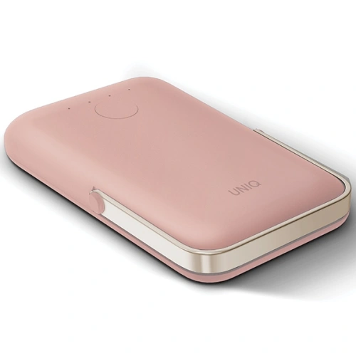 Kup Powerbank magnetic UNIQ Hoveo 5000mAh USB-C 20W PD Încărcare rapidă Wireless Magnetic roz/roz pal - UNIQ1118 - {ean13} - Sklep Home Screen