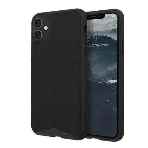 Kup Etui UNIQ Transforma Apple iPhone 11 negru/ebony black - UNIQ101BLK - {ean13} - Sklep Home Screen