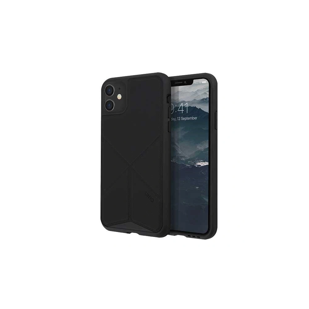 Etui UNIQ Transforma Apple iPhone 11 czarny/ebony black