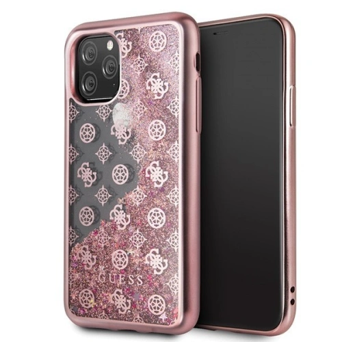 Kup Guess Apple Tasche GUHCN58PEOLGPI iPhone 11 Pro rose-gold/rose-gold Hartschale 4G Peony Liquid Glitter - GUE181RS - {ean13} - Sklep Home Screen