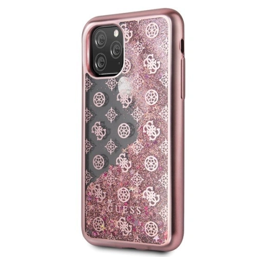 Kup Guess Apple Tasche GUHCN58PEOLGPI iPhone 11 Pro rose-gold/rose-gold Hartschale 4G Peony Liquid Glitter - GUE181RS - {ean13} - Sklep Home Screen