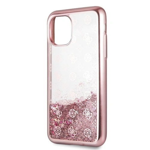 Kup Guess Apple Tasche GUHCN58PEOLGPI iPhone 11 Pro rose-gold/rose-gold Hartschale 4G Peony Liquid Glitter - GUE181RS - {ean13} - Sklep Home Screen