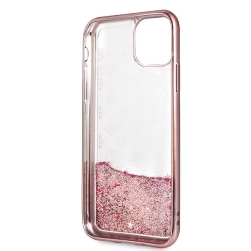 Kup Guess Apple Tasche GUHCN58PEOLGPI iPhone 11 Pro rose-gold/rose-gold Hartschale 4G Peony Liquid Glitter - GUE181RS - {ean13} - Sklep Home Screen