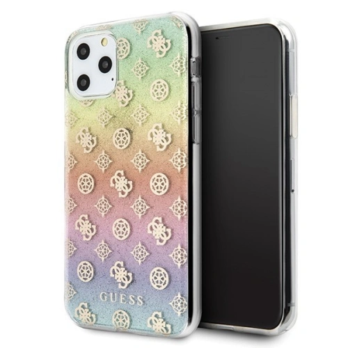 Kup Etui Guess GUHCN58PEOML Apple iPhone 11 Pro multicolor hard case Iridescent 4G Peony - GUE182 - {ean13} - Sklep Home Screen