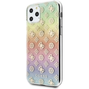 Kup Etui Guess GUHCN58PEOML Apple iPhone 11 Pro multicolor hard case Iridescent 4G Peony - GUE182 - {ean13} - Sklep Home Screen