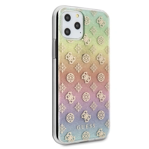 Kup Etui Guess GUHCN58PEOML Apple iPhone 11 Pro multicolor hard case Iridescent 4G Peony - GUE182 - {ean13} - Sklep Home Screen