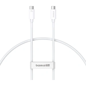 Buy Baseus USB-C / USB-C cable PD 8K 60Hz 240W 1m white - BSU4852 - {ean13} - Home Screen Store Europe