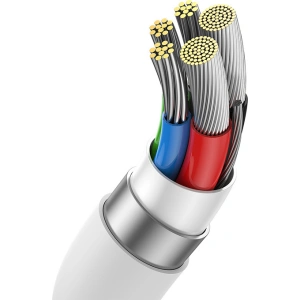 Buy Baseus USB-C / USB-C cable PD 8K 60Hz 240W 1m white - BSU4852 - {ean13} - Home Screen Store Europe