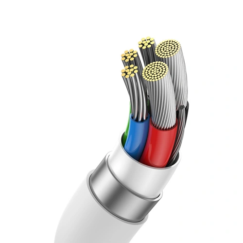 Kup Kabel Baseus USB-C / USB-C PD 8K 60Hz 240W 1m weiß - BSU4852 - {ean13} - Sklep Home Screen