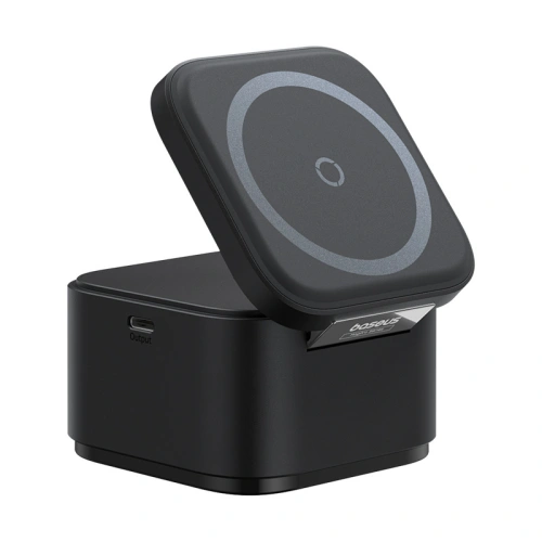 Buy Baseus BS-W531 USB-C 2-in-1 MagSafe / Qi 20W wireless charger black - BSU4853 - {ean13} - Home Screen Store Europe