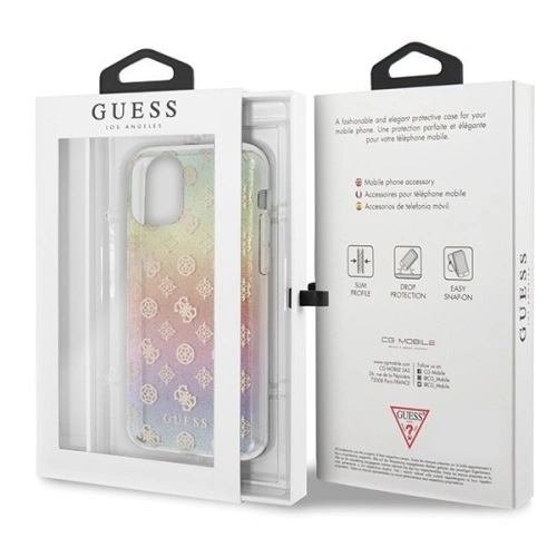 Kup Etui Guess GUHCN58PEOML Apple iPhone 11 Pro multicolor hard case Iridescent 4G Peony - GUE182 - {ean13} - Sklep Home Screen