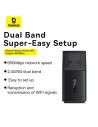 Kup Externe USB-A-Netzwerkkarte Baseus BS-OH170 2.4Ghz / 5GHz 650Mb/s schwarz - BSU4854 - {ean13} - Sklep Home Screen