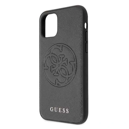 Kup Guess Apple Tasche GUHCN58RSSASBK iPhone 11 Pro schwarz/schwarz Hartschale Saffiano 4G Circle Logo - GUE183BLK - {ean13} - Sklep Home Screen