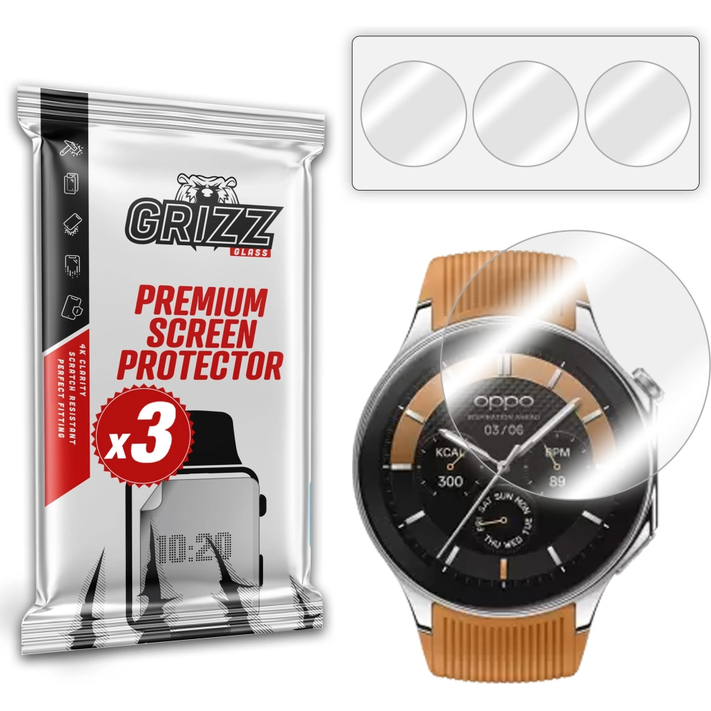Folia hydrożelowa GrizzGlass Hydrofilm do Oppo Watch X
