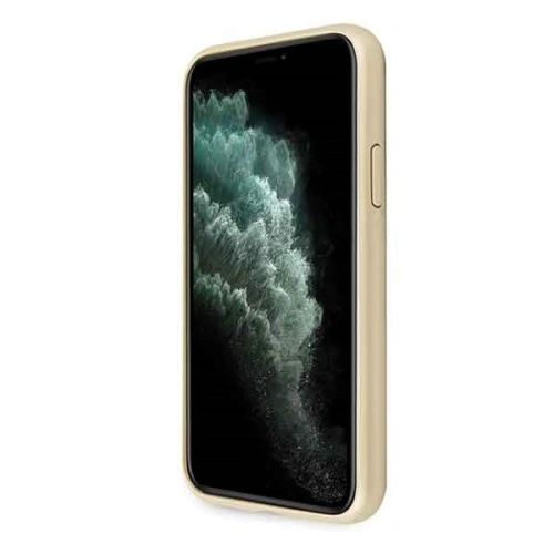 Kup Etui Guess GUHCN58RSSASGO Apple iPhone 11 Pro cauciuc auriu/gold hard case Saffiano 4G Circle Logo - GUE184GLD - {ean13} - Sklep Home Screen