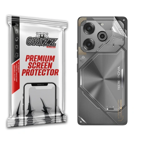 Kup Folie GrizzGlass SatinSkin spate pentru Tecno Pova 6 Pro - GRZ8798 - {ean13} - Sklep Home Screen