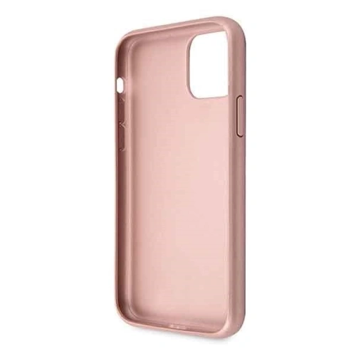 Kup Etui Guess GUHCN58RSSASRG Apple iPhone 11 Pro roz/gri hard case Saffiano 4G Circle Logo - GUE185PNK - {ean13} - Sklep Home Screen