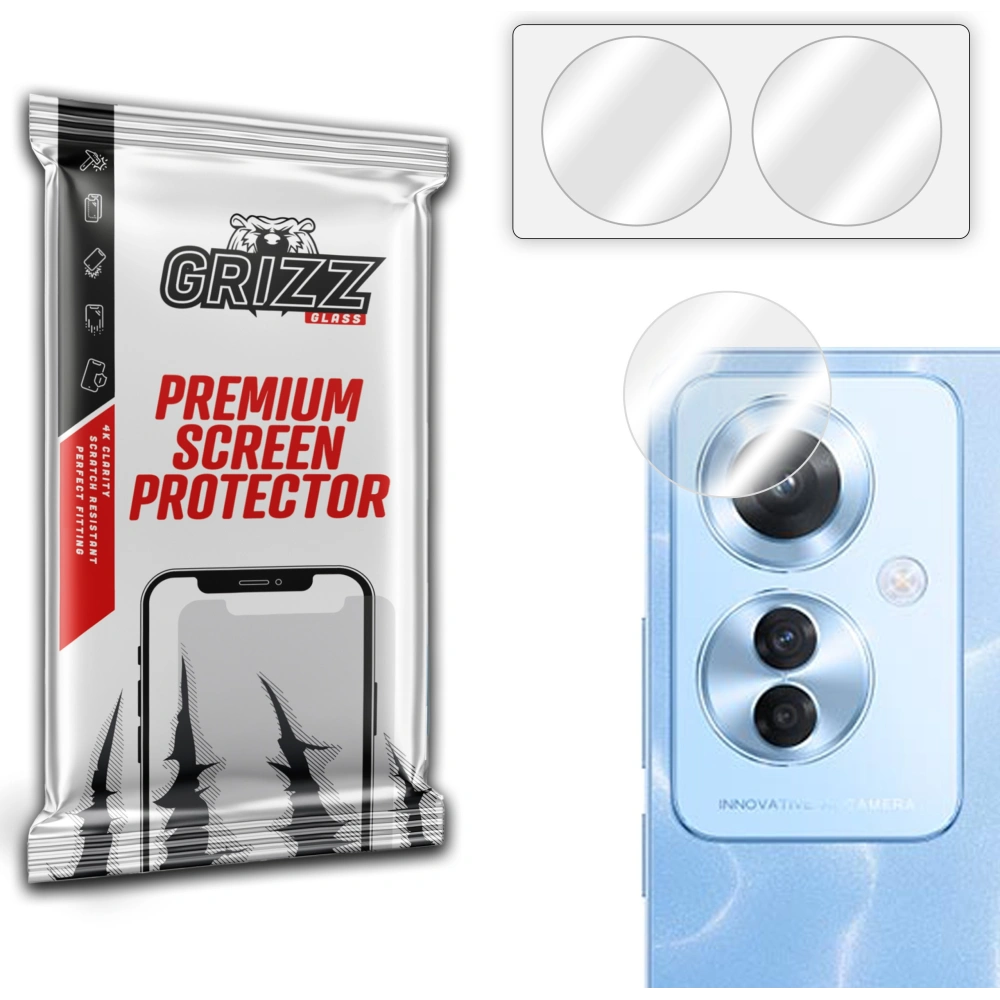 Szkło na aparat GrizzGlass HybridGlass Camera do Oppo F25 Pro