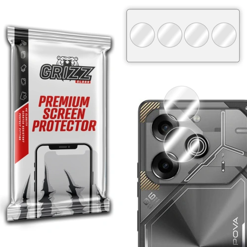 Kup GrizzGlass HybridGlass Geam de cameră pentru Tecno Pova 6 Pro - GRZ8807 - {ean13} - Sklep Home Screen
