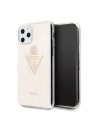 Etui Guess GUHCN58SGTLPI Apple iPhone 11 Pro roz/roz hard case Glitter Triangle