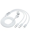 Kup Kabel 3MK Hyper 3w1 USB-A - USB-C / USB-C, microUSB, Lightning 1.5m Bílý/White - 3MK5800 - {ean13} - Sklep Home Screen