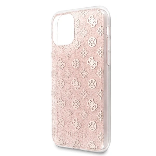 Buy Guess GUHCN58TPERG iPhone 11 Pro pink hard case 4G Peony Glitter - GUE188PNK - {ean13} - Home Screen Store Europe