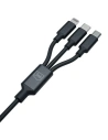 Kup Kábel 3MK Hyper 3w1 USB-A - USB-C / USB-C, microUSB, Lightning 1.5m Fekete/Black - 3MK5801 - {ean13} - Sklep Home Screen