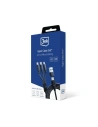 Kup Kábel 3MK Hyper 3w1 USB-A - USB-C / USB-C, microUSB, Lightning 1.5m Fekete/Black - 3MK5801 - {ean13} - Sklep Home Screen