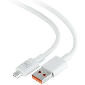 Kabel 3MK Hyper USB-A / microUSB 1.2m 5V 2.4A Biały/White