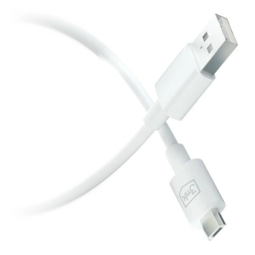 Kup Cablul 3MK Hyper USB-A / microUSB 1.2m 5V 2.4A Alb/White - 3MK5802 - {ean13} - Sklep Home Screen