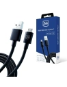 Cablu 3MK Hyper USB-A / microUSB 1.2m 5V 2.4A Negru/Black
