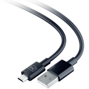 Cablu 3MK Hyper USB-A / microUSB 1.2m 5V 2.4A Negru/Black