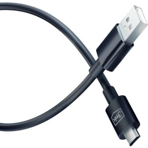 Kabel 3MK Hyper USB-A / microUSB 1.2m 5V 2.4A Černý/Black