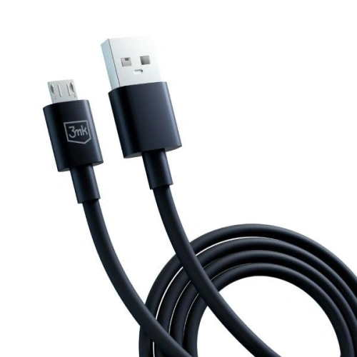 Kup Kábel 3MK Hyper USB-A / microUSB 1.2m 5V 2.4A Fekete/Black - 3MK5803 - {ean13} - Sklep Home Screen