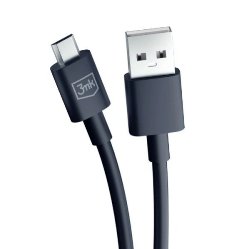 Kup Kábel 3MK Hyper USB-A / microUSB 1.2m 5V 2.4A Fekete/Black - 3MK5803 - {ean13} - Sklep Home Screen