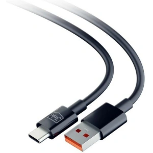 Kabel 3MK Hyper USB-A / USB-C 1.2m 5A Černý/Black