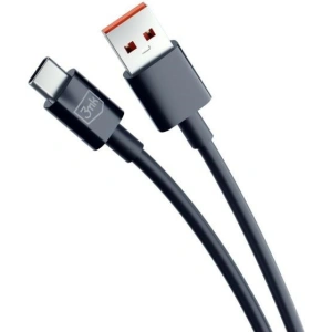 Kabel 3MK Hyper USB-A / USB-C 1.2m 5A Czarny/Black