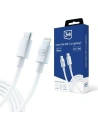 Kabel 3MK Hyper USB-C / Lightning 20W 1.2m Bílý/White
