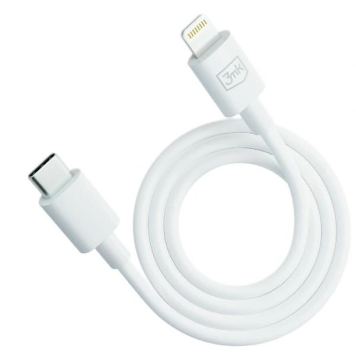 Kup Kabel 3MK Hyper USB-C / Lightning 20W 1.2m Bílý/White - 3MK5805 - {ean13} - Sklep Home Screen