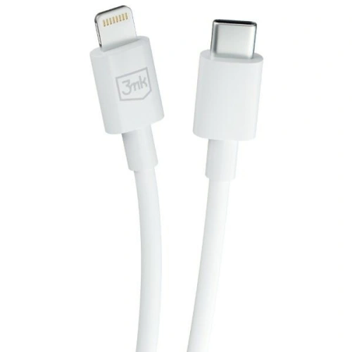 Kup Kabel 3MK Hyper USB-C / Lightning 20W 1.2m Bílý/White - 3MK5805 - {ean13} - Sklep Home Screen