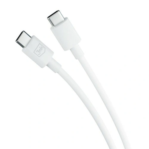 Kup Kabel 3MK Hyper USB-C / USB-C 100W 1.2m Bílý/White - 3MK5807 - {ean13} - Sklep Home Screen