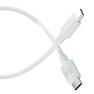Kabel 3MK Hyper USB-C / USB-C 100W 1.2m Bílý/White