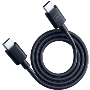 Cablul 3MK Hyper USB-C / USB-C 100W 1.2m Negru/Black