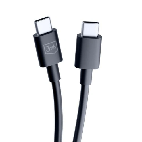 Kup Kabel 3MK Hyper USB-C / USB-C 100W 1.2m Černý/Black - 3MK5808 - {ean13} - Sklep Home Screen