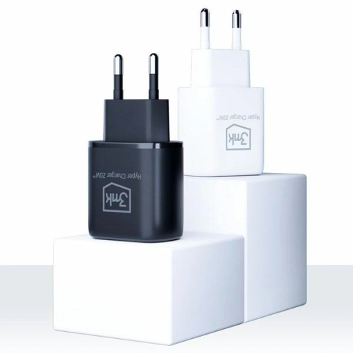 Kup Nabíječka do sítě 3MK Hyper Charger USB-A, USB-C 20W PD QC černá/black - 3MK5810 - {ean13} - Sklep Home Screen