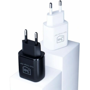 Kup Încărcător de rețea 3MK Hyper Charger USB-A, USB-C 20W PD QC negru/black - 3MK5810 - {ean13} - Sklep Home Screen