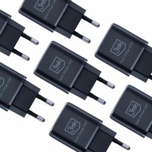 Kup Încărcător de rețea 3MK Hyper Charger USB-A, USB-C 20W PD QC negru/black - 3MK5810 - {ean13} - Sklep Home Screen