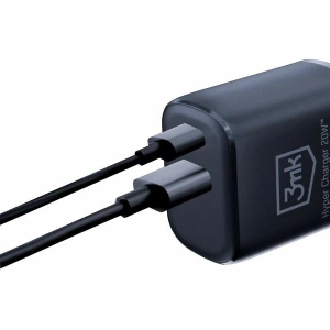 Kup Încărcător de rețea 3MK Hyper Charger USB-A, USB-C 20W PD QC negru/black - 3MK5810 - {ean13} - Sklep Home Screen