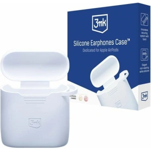 Kup Etui 3MK Silicon Case Apple AirPods 2 + carabinier alb/white - 3MK5811 - {ean13} - Sklep Home Screen